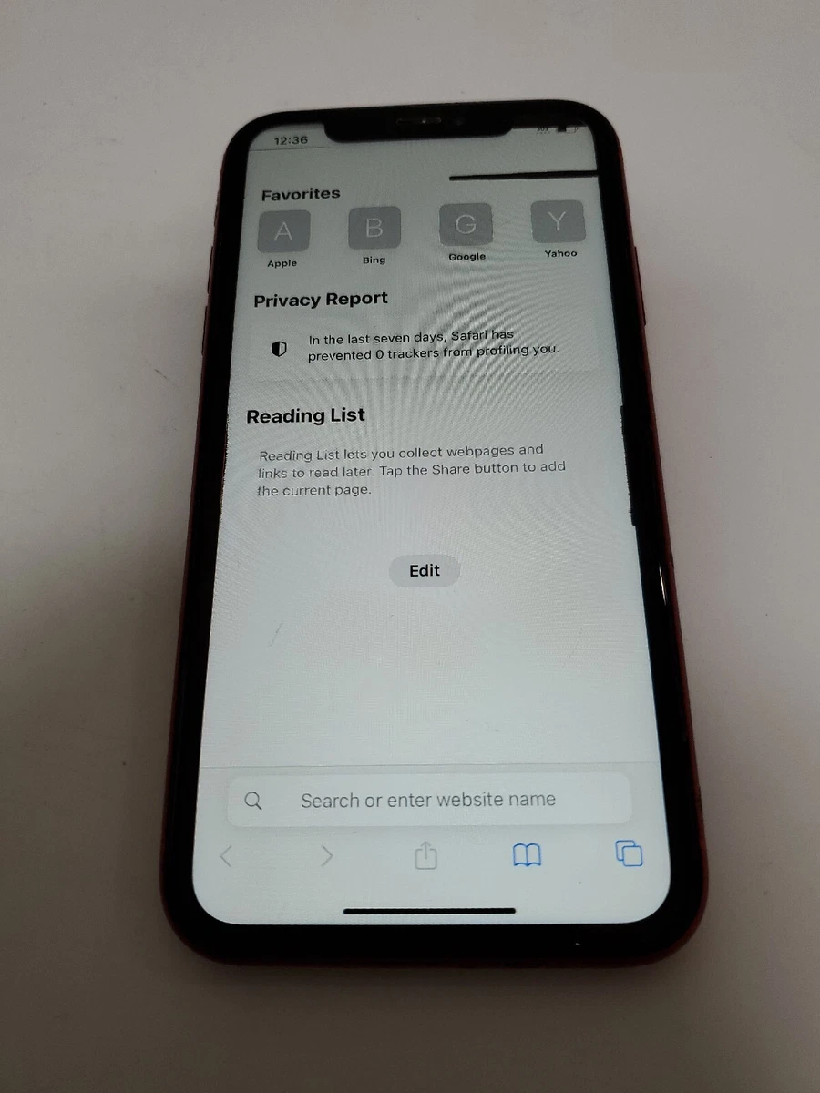 Apple iPhone XR 64GB A1984 Red CDMA/GSM Unlocked, Read Description