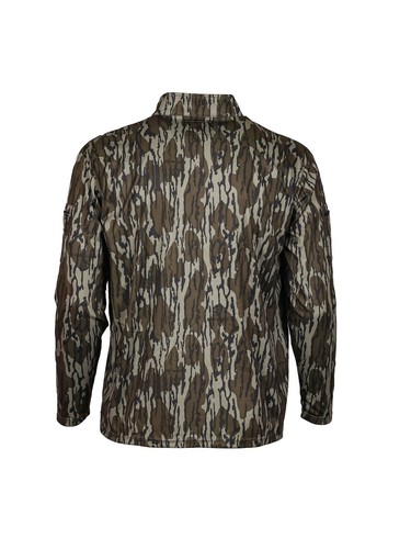 Mossy Oak Gamekeeper Mens Skinning Shed Lightweight Camo Quarter Zip - Picture 6 of 6