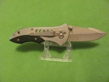 Unbranded Stainless-Steel Pocketknife - 7.5" Length.