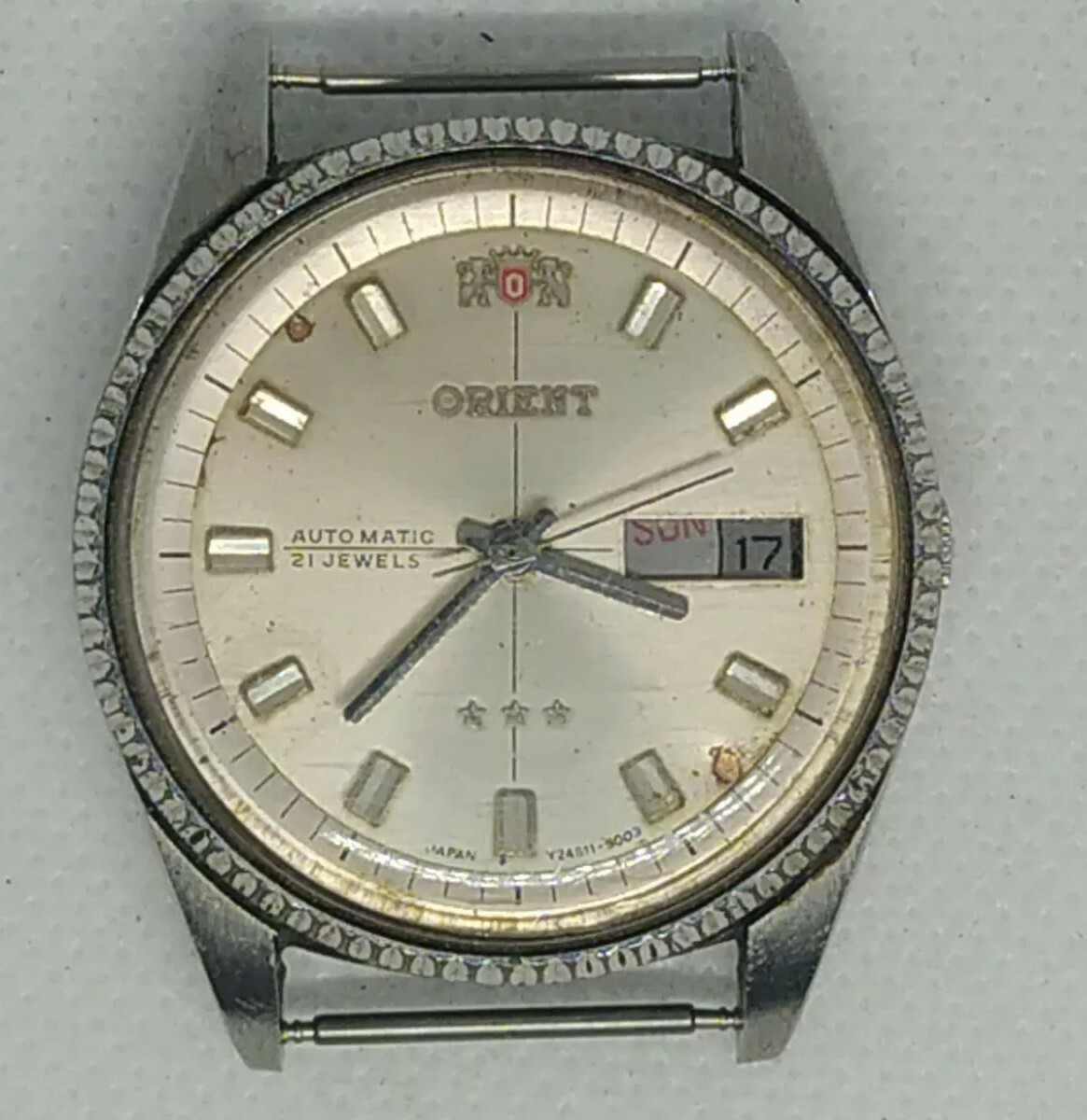 時計 ORIENT Three Star Orient watch 3 Star Day/Date 904511 Automatic 21 J. Original