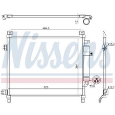 Condensateur Nissan NOTE