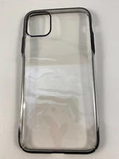 Apple iPhone 11 (6.1") case in Clear and Black. Brand New (161)