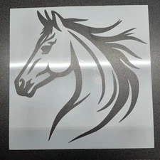Horse Head Custom Stencil Pick A Size Free Shipping