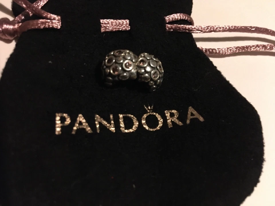 Pandora Purple clip charm - discontinued RARE - Image 4 of 4