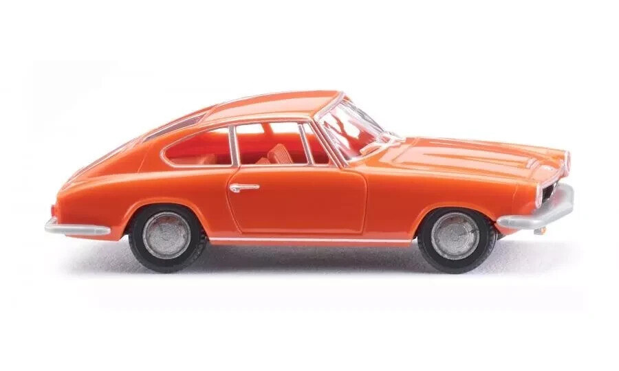 Wiking 018703 BMW 1600 GT Coupe Orange HO 1:87 New
