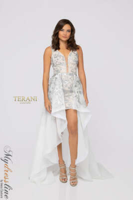 Terani Couture 1913P8312 Evening Dress ~LOWEST PRICE GUARANTEE~ NEW Authentic