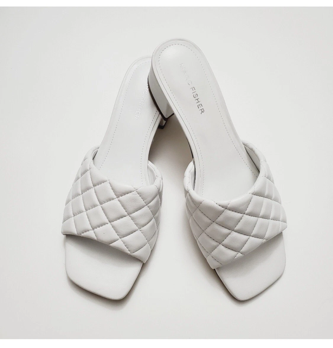 Marc fisher outlet quilted slides