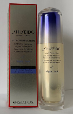 SHISEIDO VITAL PERFECTION LIFTDEFINE RADIANCE NIGHT CONCENTRATE 40 ML NEU + OVP