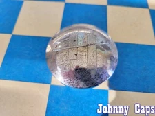 HELO Wheels # 361K60-2 . Custom Wheel USED CHROME Center Cap  [74]  (QTY. 1)