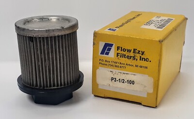 FLOW EZY SUMP STRAINER P3-1/2-100 1/2'' NPT 3GPM 100MESH