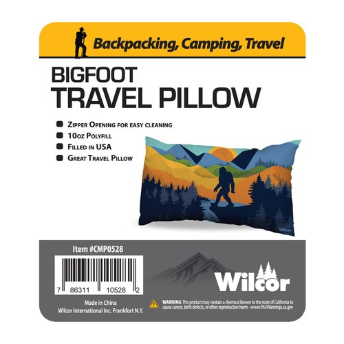 *CHOOSE BIGFOOT* Gift Stuffed Plush Blanket Pillow Towel Sasquatch Hat Mug Stick - Picture 23 of 98