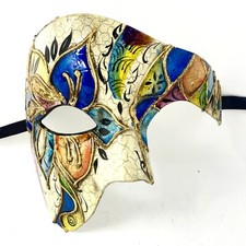Men Phantom of The Opera Masquerade Party Mask for Halloween Mardi Gras