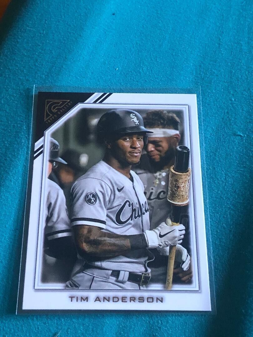 2022 Topps Gallery Baseball #159 Tim Anderson White Sox N8 2022 Topps Gallery Baseball #159 Tim Anderson White Sox N8