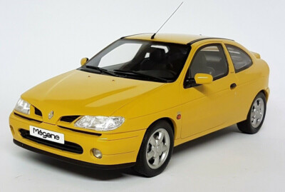 RENAULT MEGANE Coupe 2.0 16v 1999 Yellow 1/18 Otto Mobile Ot343