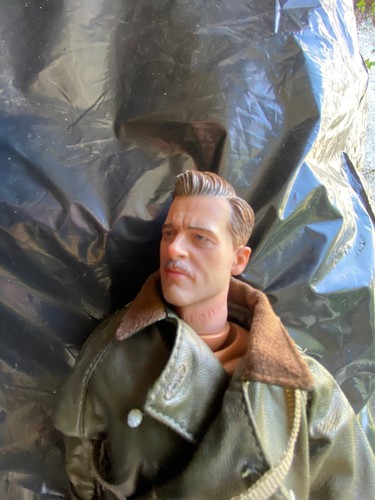 1/6 Custom German Action Figure Did Brad Pitt From Inglorious Bastards - Picture 4 of 12