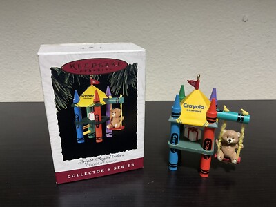 1994 Hallmark Keepsake Ornament - Bright Playful Colors-Crayola Series #6 QX5273