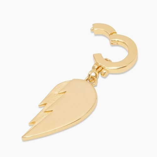 Gorjana Gold HEARTBREAKER PARKER Charm, 1"Hx5/8"W - Picture 3 of 5
