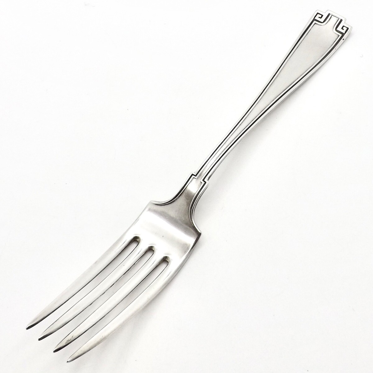 Gorham Sterling Silver Etruscan Greek Key 1913 Dinner Fork