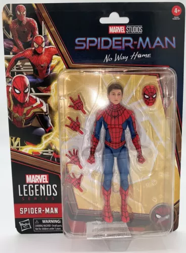 Hasbro Spider-Man Legends Retro No Way Home Tom Spidey 6-inch Action Figure