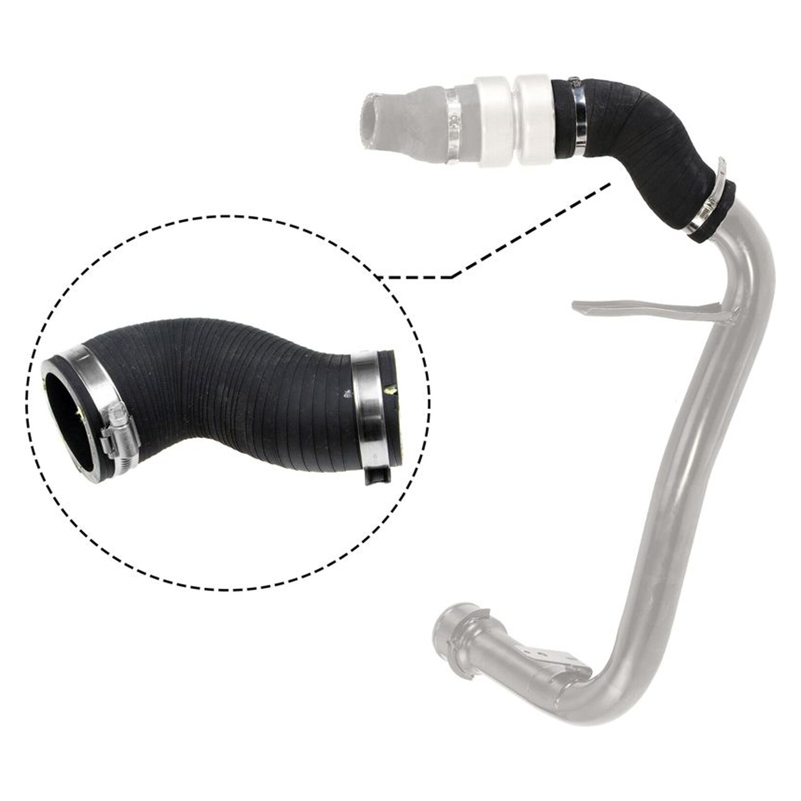 Gates Turbo Hose 09-0481 - High Quality Replacement For Citroen