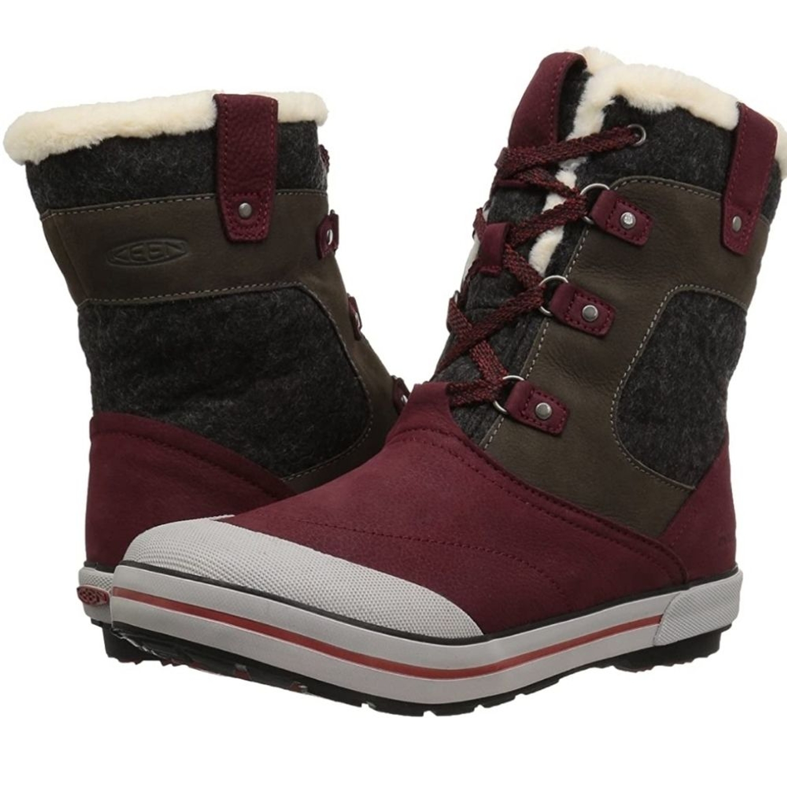 Stivali da neve premium Keen Elsa Pinot Nero taglia 5