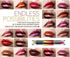 New Covergirl Blast Flip Stick Lipstick Lip Duo Color Choose Your Shade
