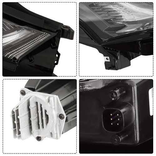 Daytime Running Fog Light Housing Projector Right For 2022-2023 Chevrolet Traver - Picture 9 of 12