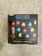 RARE-NEW-PAC MAN String Lights-Paladone