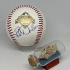 Rich Dubee signed Rawlings 2008 World Series Logo Baseball JSA Phillies A4275