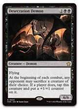 Desecration Demon #603 (NM) Foundations FDN Magic MTG