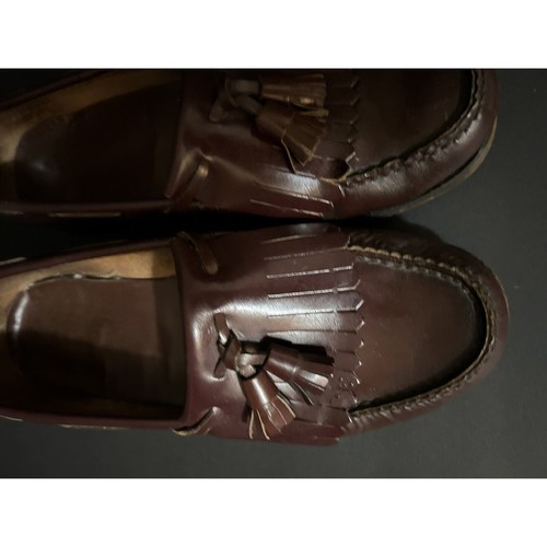 Vintage Dexter Beacon Hill Tassle Loafers Women's Size 9.5 Soft Leather Brown - Picture 10 of 16