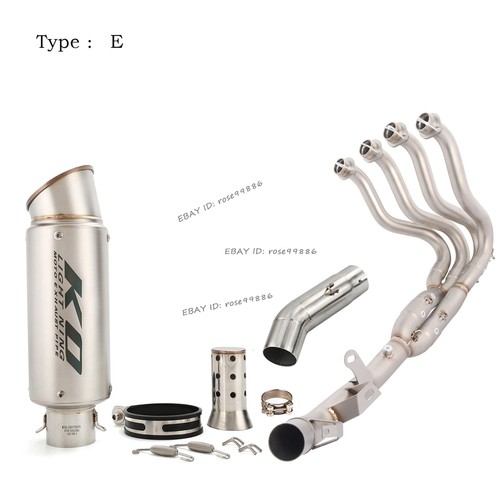 For Suzuki GSXR600 GSXR750 2011-2025 Exhaust Header Pipe Mufflers Whole System - Picture 10 of 24