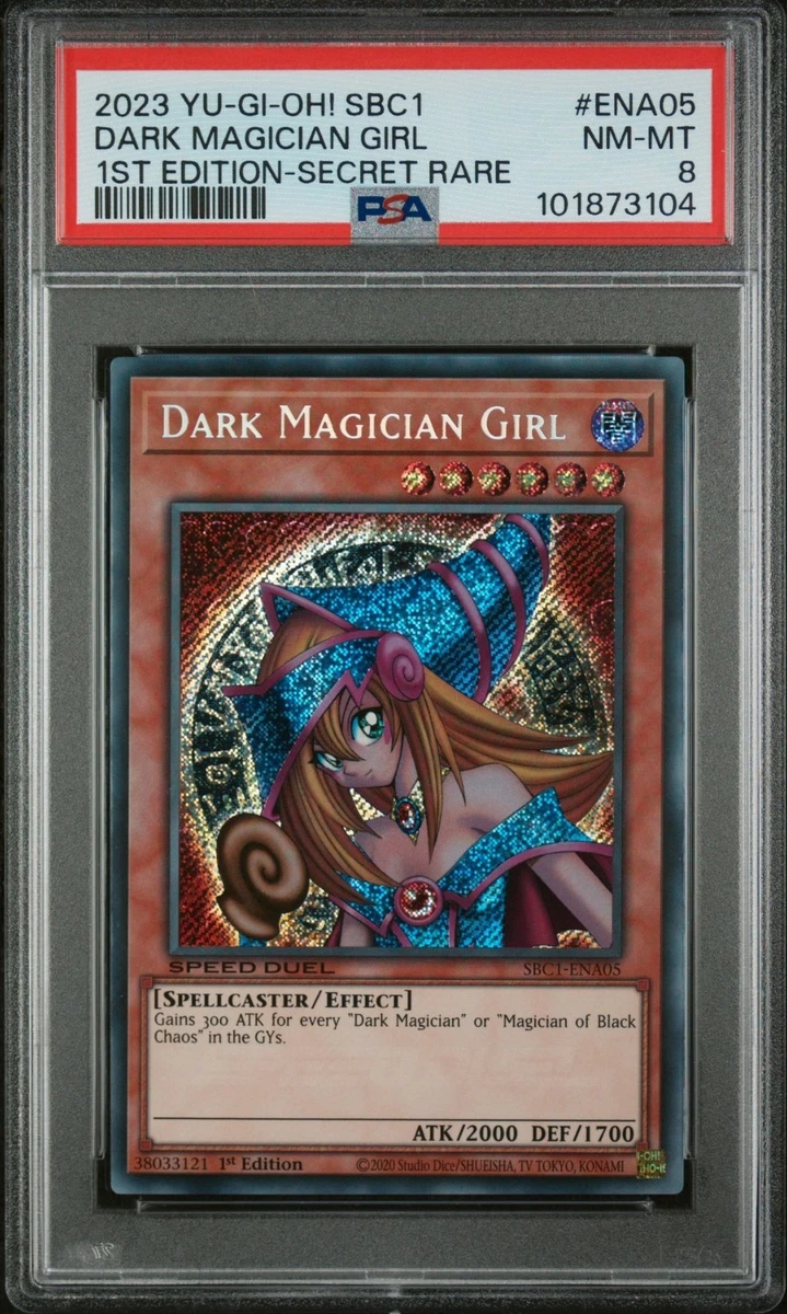 Dark Magician Girl Yu-Gi-Oh! TCG Professional Sports Authenticator