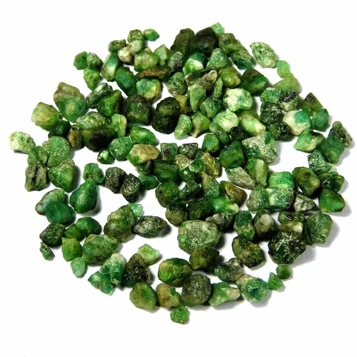 67.10Cts100%Natural Green Emerald Rough  Loose Gemstones.lot