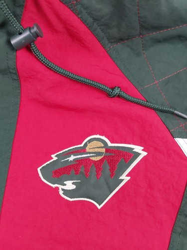 Starter Minnesota Wild Uomo Zip-Up Taglia M - Foto 6 di 7