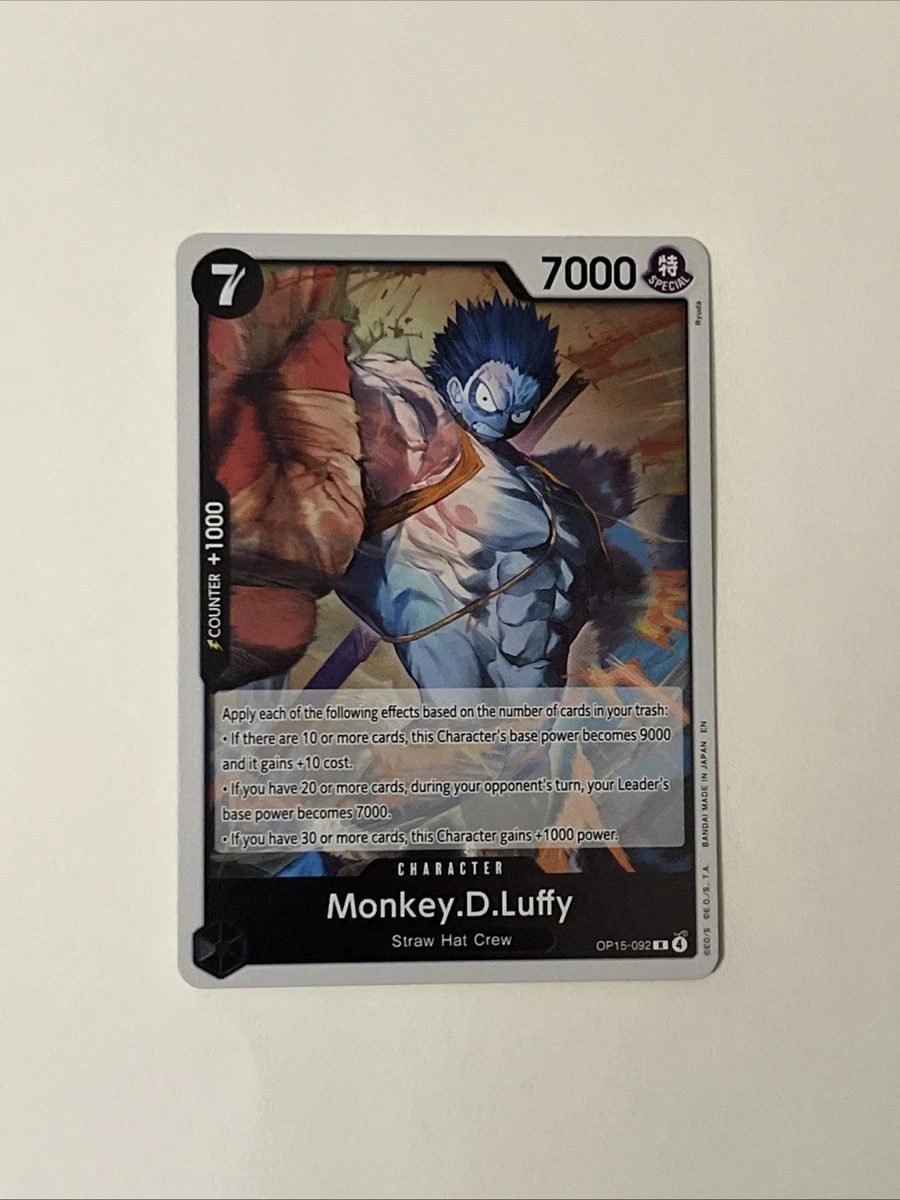 Monkey.D.Luffy OP15-092 Adventure on Kami's Island for sale | eBay