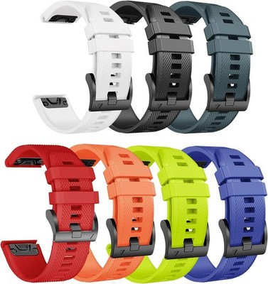 Silicone Watch Band Strap For Garmin Fenix 8 47mm 51mm E 7 7X 6 6X 5 5X/Epix Pro