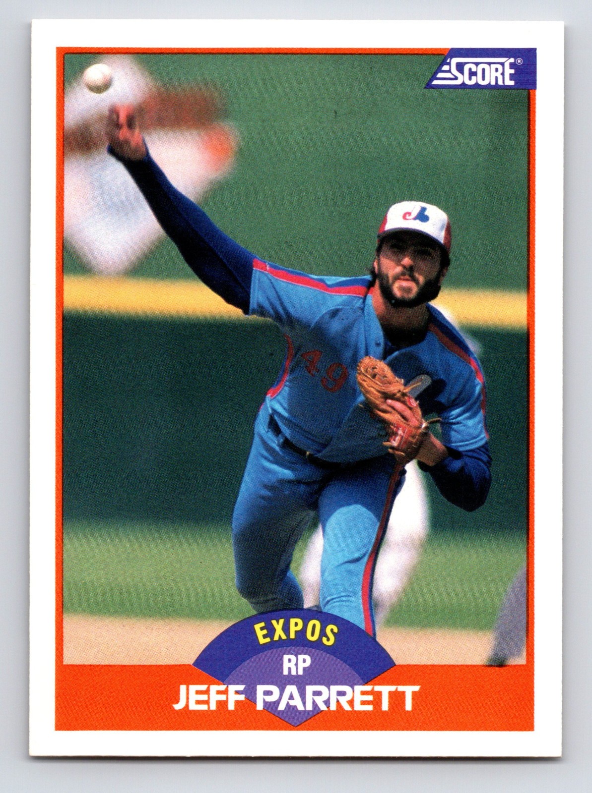 1989 Score - Jeff Parrett #377