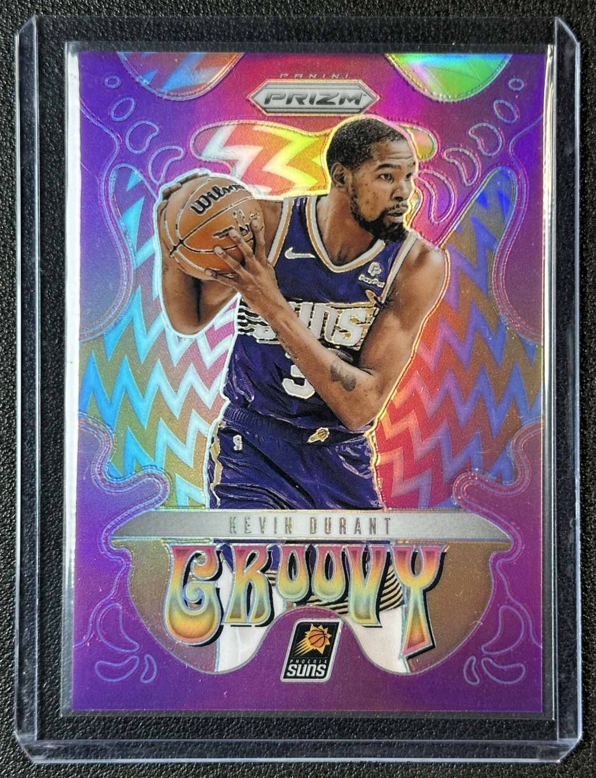 KEVIN DURANT 2024-25 PANINI PRIZM #4 GROOVY SUNS SP