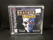 Deathtrap Dungeon (Sony PlayStation 1 PS1, 1998) Sealed Brand New Hanger Tab