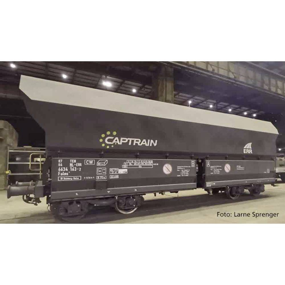 Wagon de marchandises en vrac Piko TT 47749 train miniature fret Captrain
