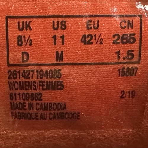 Sandalia Clarks Ultimate Comfort Collection Lexi Merigold de cuero con tira trasera Ws 11M - Imagen 9 de 9