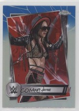 2025 Topps Chrome WWE Red & Blue Refractor Jacy Jayne #50 05zk