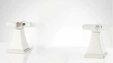Signature Hardware 446137 Pinecrest Cross Handles Only for Widespread Faucet GC4