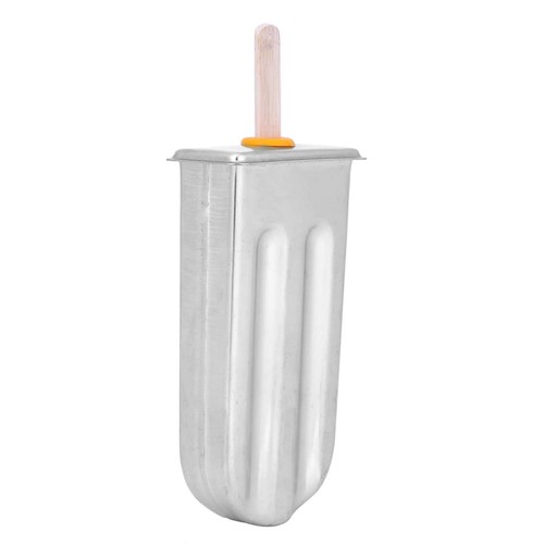 Stainless Steel Ice Cream Pop Moulds 10 with 100 Stick Holders Round Head - Picture 7 of 12
