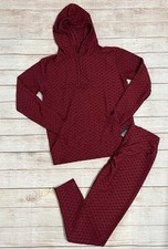 Brand New Matching Burgundy Workout Sets Trendy, Comfy  Sculpting Small/Medium