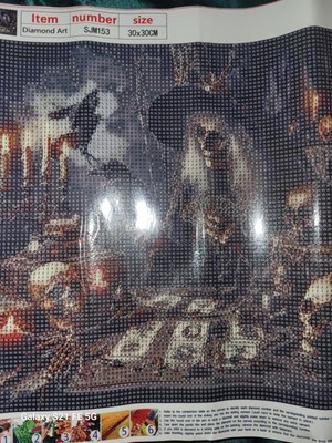 30x30CM 5D DIAMOND PAINTING KIT Witch Casting A Spell