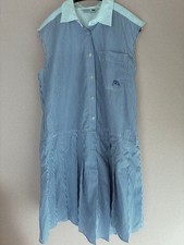 UNIQLO JW ANDERSON Stripe Shirt Dress Sleeveless M Blue
