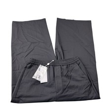 Maison Margiela Black Wool Blend Drawstring Wideleg Mens Trouser Size 36x31 NWT