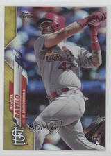 2020 Topps Jumbo Pack Exclusive Gold Foil Rangel Ravelo #676 7k6